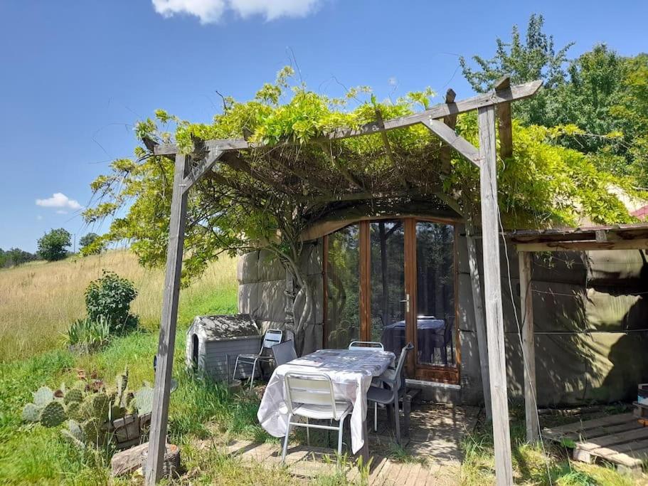 Charmante Yourte Contemporaine Carmaux Extérieur photo
